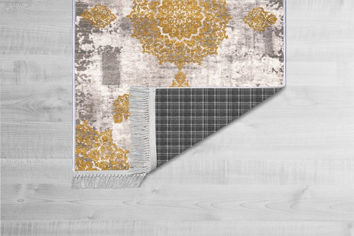 Conceptum Els1104 Alfombra de Terciopelo Multicolor 80 x 120 cm